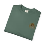 Walking with the King T-Shirt — 'Built Right' Lion Christian Faith Tee