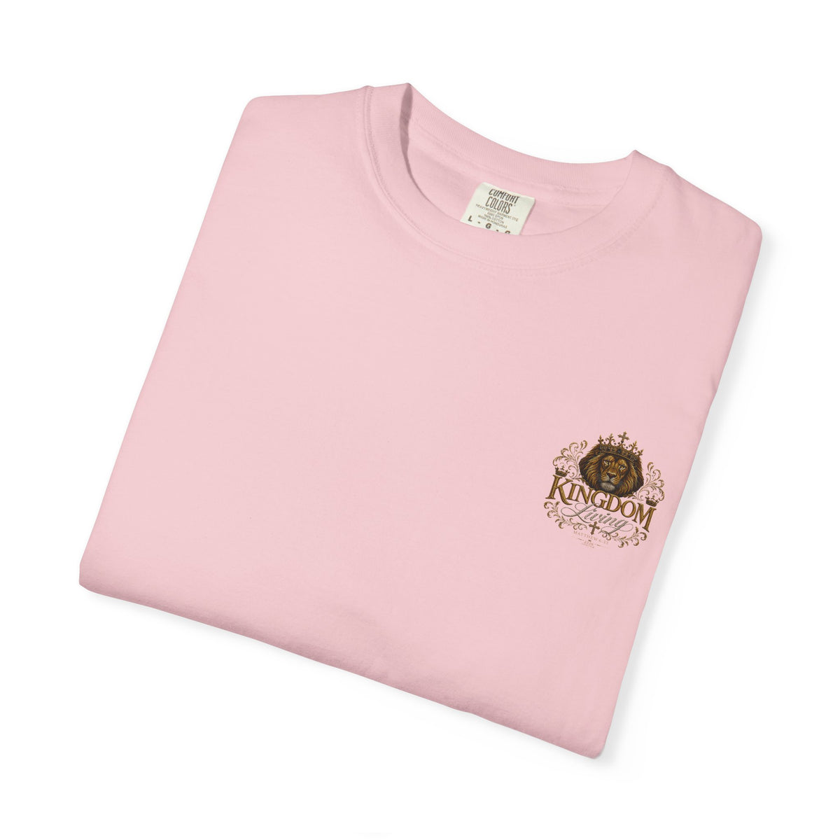 Lion 'Built Right, Walking the King' Graphic T‑Shirt