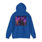 Unicorn Hoodie – Cosmic Rainbow Black Unicorn Pullover