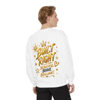 Built Right Sweatshirt — "Built Right: Beautiful, Brave, Brilliant" Inspirational Crewneck
