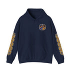 Gemini Zodiac Hoodie — Ornate Twin Constellation Sweatshirt