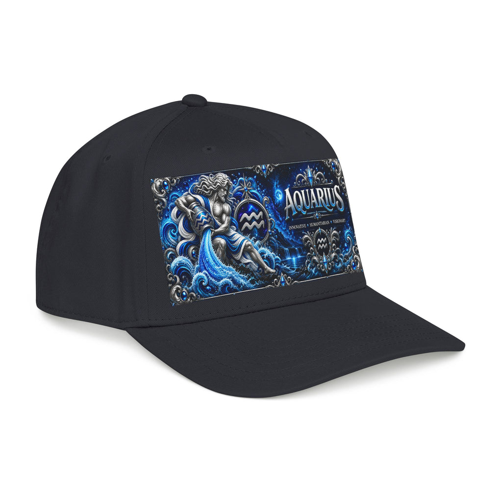 Aquarius Zodiac Baseball Cap — Water Bearer Astrology Hat