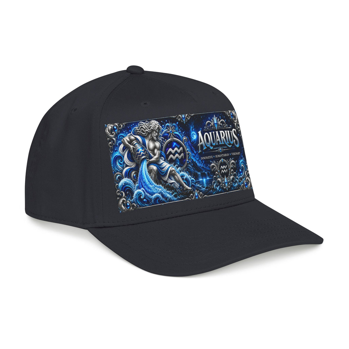 Aquarius Zodiac Baseball Cap — Water Bearer Astrology Hat