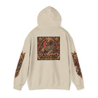 Scorpio Zodiac Hoodie — Ornate Crowned Scorpio Graphic Hooded Sweatshirt