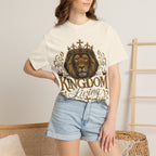 Kingdom Living T-Shirt — Regal Lion Christian Faith Tee
