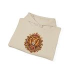 Ornate Lion Hoodie – Regal Baroque Lion Graphic Hooded Sweatshirt