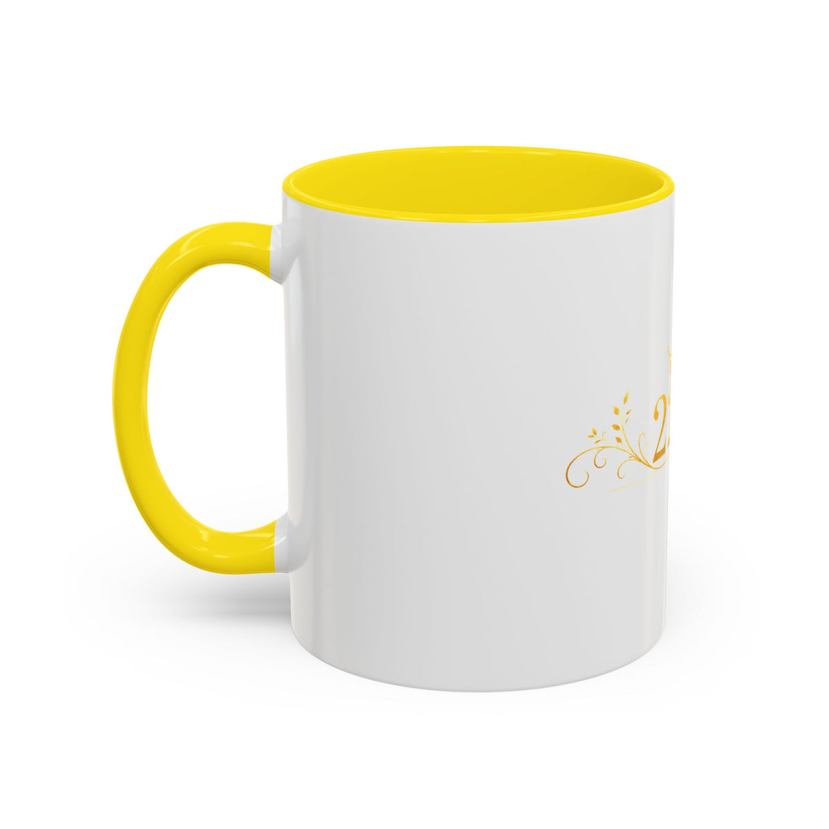 2226 Gold Crown Accent Coffee Mug — Elegant Number Keepsake (11/15oz)