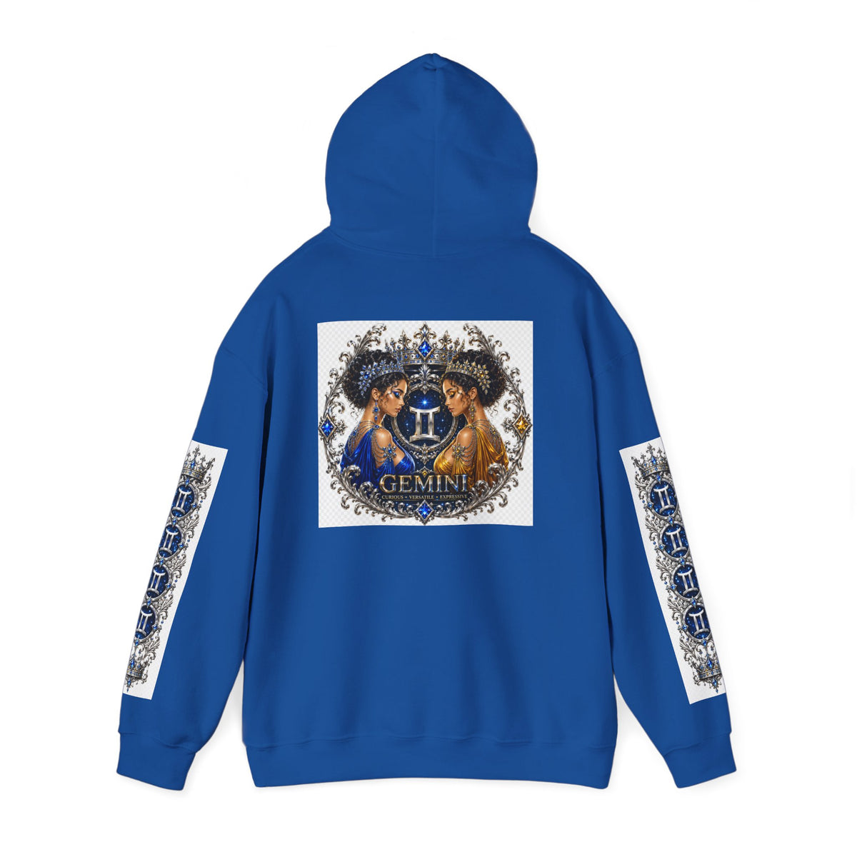 Gemini Zodiac Hoodie — Twin Stars Astrological Sweatshirt