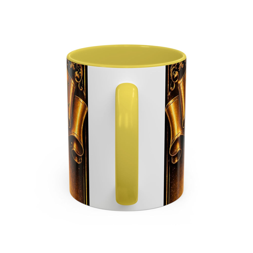 Peace Be Still Christian Coffee Mug — Communion Bread & Chalice Design