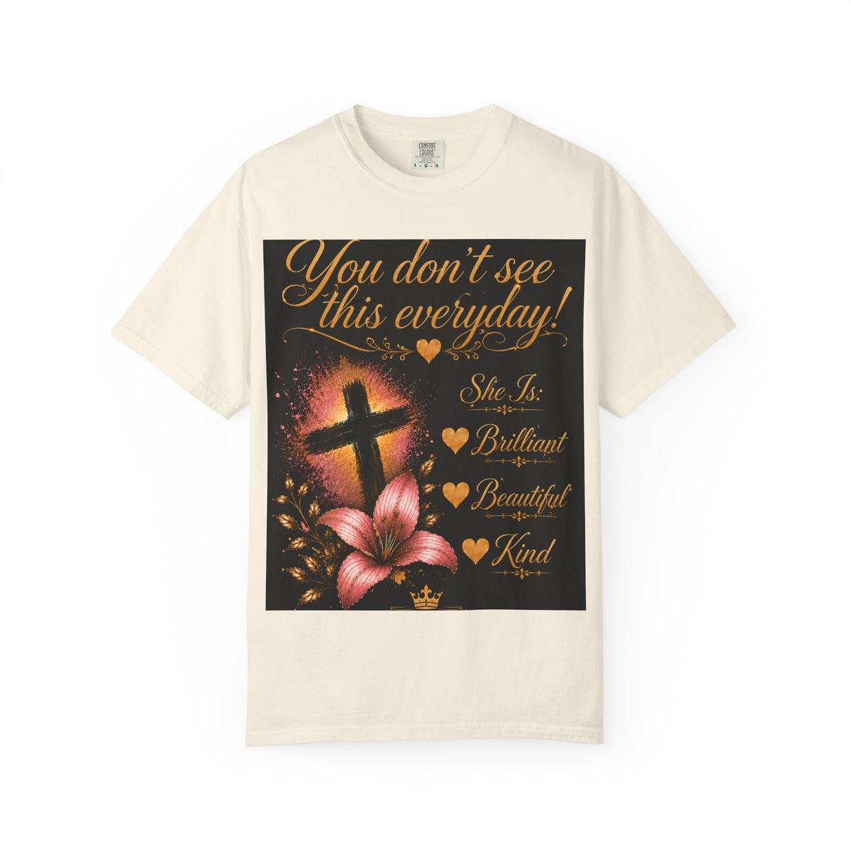 Christian Inspirational T-Shirt — "Not By Sight" / "You Don’t See This Everyday" Design