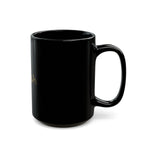Royal 2226 Black Coffee Mug — Gold Crown Accent (11oz & 15oz)