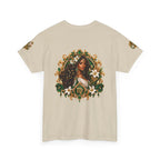 Virgo Zodiac Tee — Elegant Floral Virgo Astrology T-Shirt