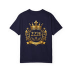 Royal Crest 2226 T-Shirt — Gold Crown Emblem Tee