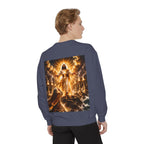 Revelation Chapter 1 Sweatshirt — Golden Christ Return Religious Crewneck