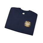 Lion Crest Crewneck Sweatshirt — 2:26 Bible Verse Christian Graphic