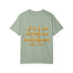 I Am God’s Masterpiece T-Shirt — Gold Script Christian Faith Tee (Psalm 139:14)
