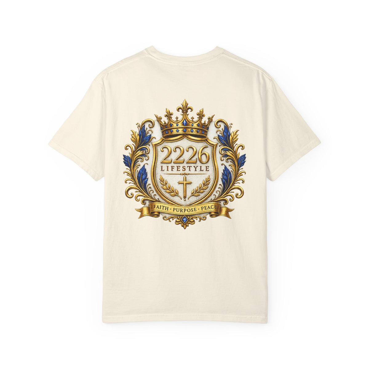 Crest Tee — 2226 Lifestyle Crown Emblem T-Shirt