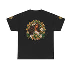Virgo Zodiac Tee — Elegant Floral Virgo Astrology T-Shirt