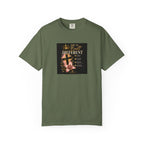 Christian Faith T-Shirt — "She Is Built Different" Floral Cross Tee