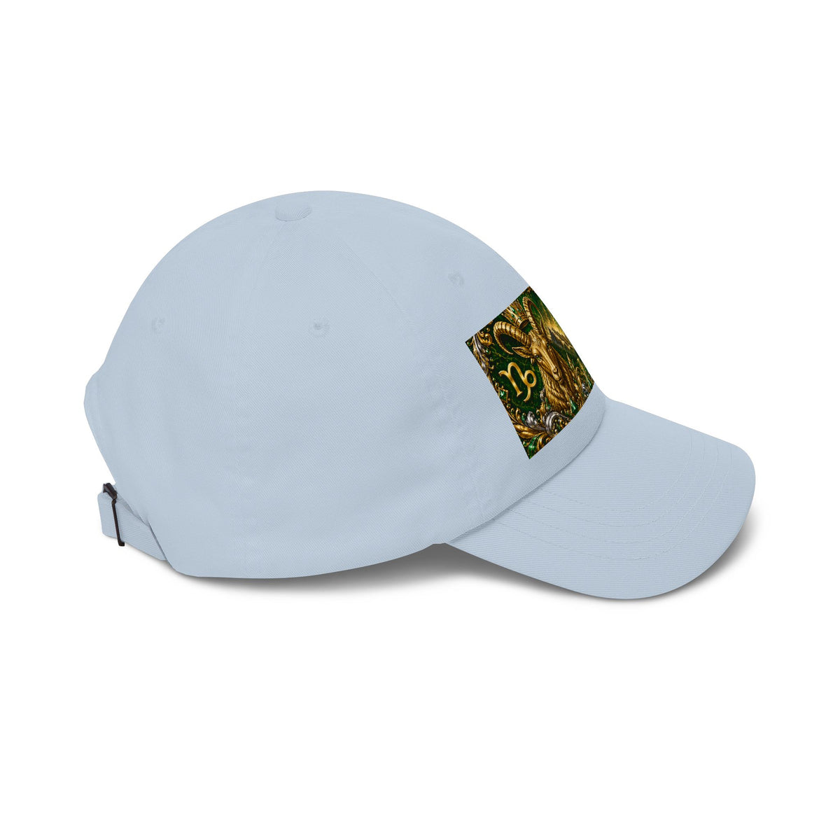 Capricorn Dad Hat — Zodiac Capricorn Goat Embroidered Baseball Cap