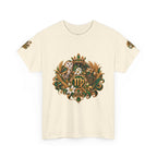 Virgo Zodiac Tee — Elegant Floral Virgo Astrology T-Shirt