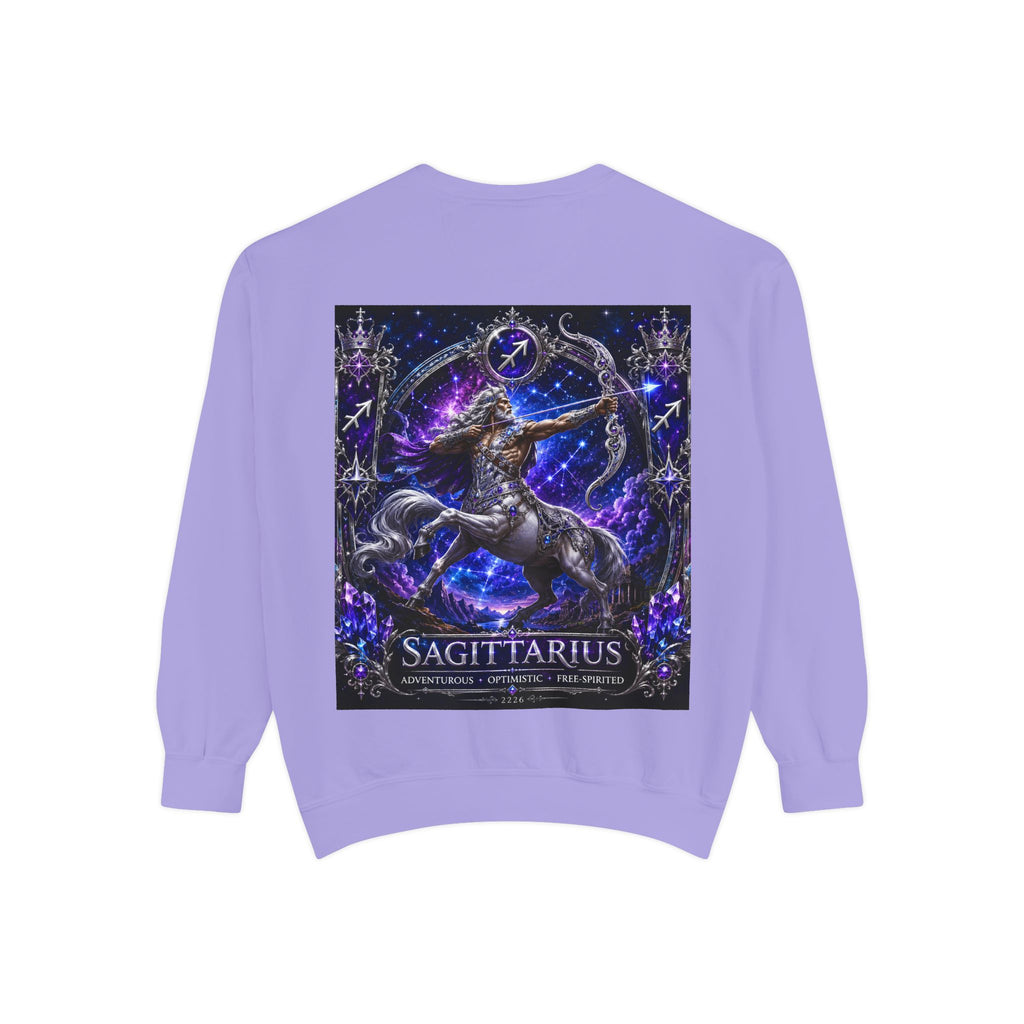 Sagittarius Zodiac Sweatshirt — Celestial Archer Graphic Pullover