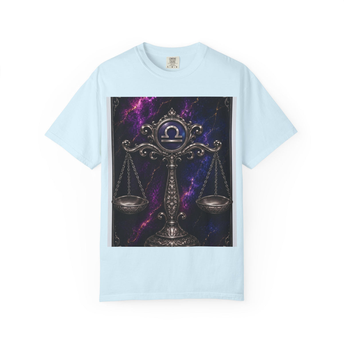Libra Scales Zodiac T-Shirt — Astrology Graphic Tee