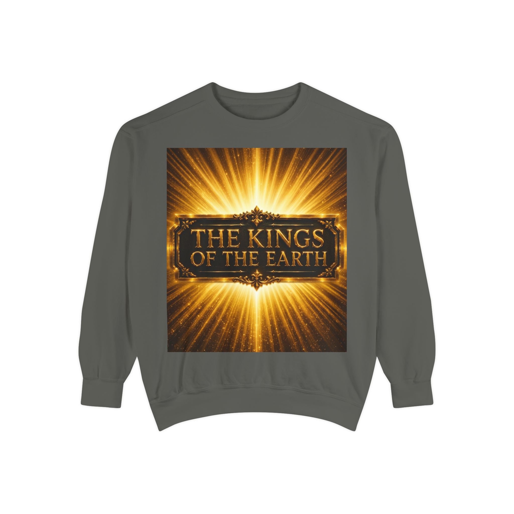 The Kings of the Earth Sweatshirt — Royal Christian Statement Pullover