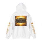 Kings of the Earth Hoodie — "The Kings of the Earth" Gold Radiant Graphic Sweatshirt