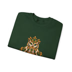 Virgo Zodiac Crewneck Sweatshirt — Owl Virgo Astrology Sweatshirt