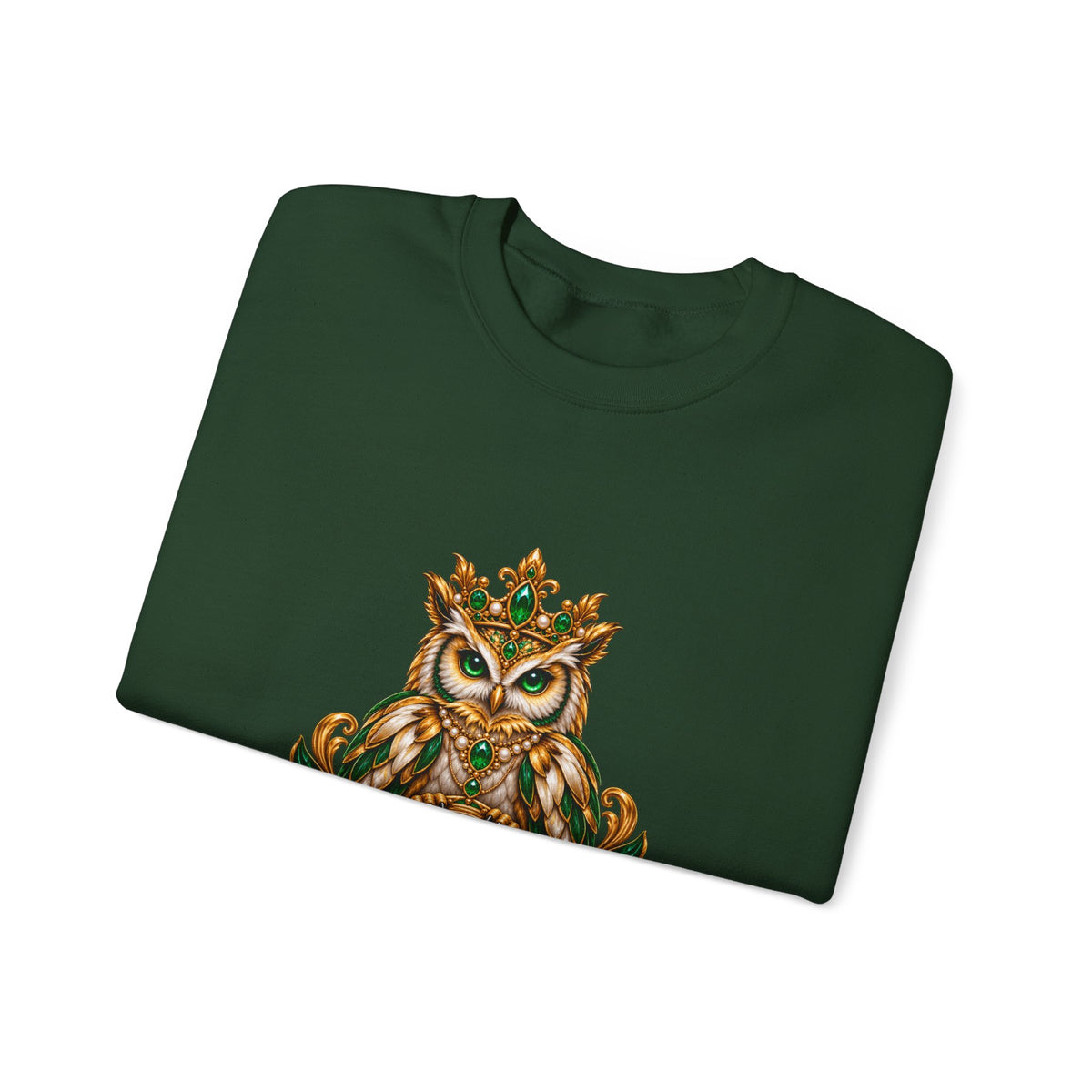 Virgo Zodiac Crewneck Sweatshirt — Owl Virgo Astrology Sweatshirt