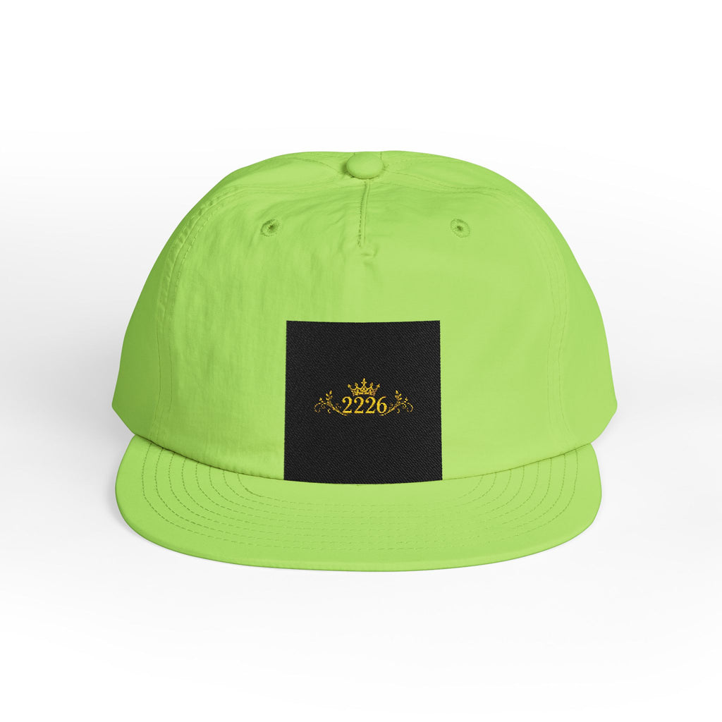 Surf Cap - Minimal Gold Wave Embroidered Patch Hat