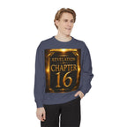 Revelation Chapter 16 Sweatshirt — "Judgment Begins" Apocalyptic Graphic