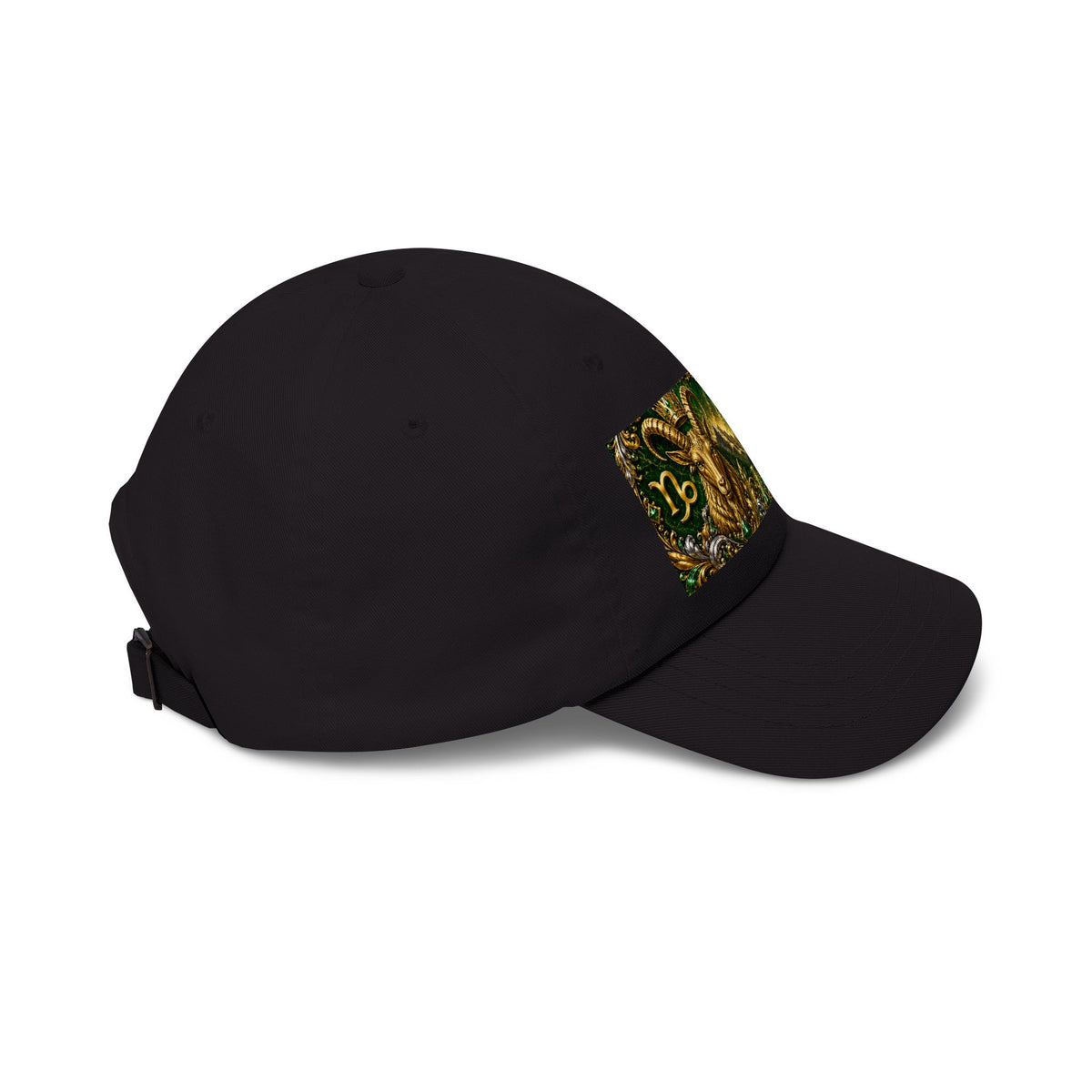 Capricorn Dad Hat — Zodiac Capricorn Goat Embroidered Baseball Cap