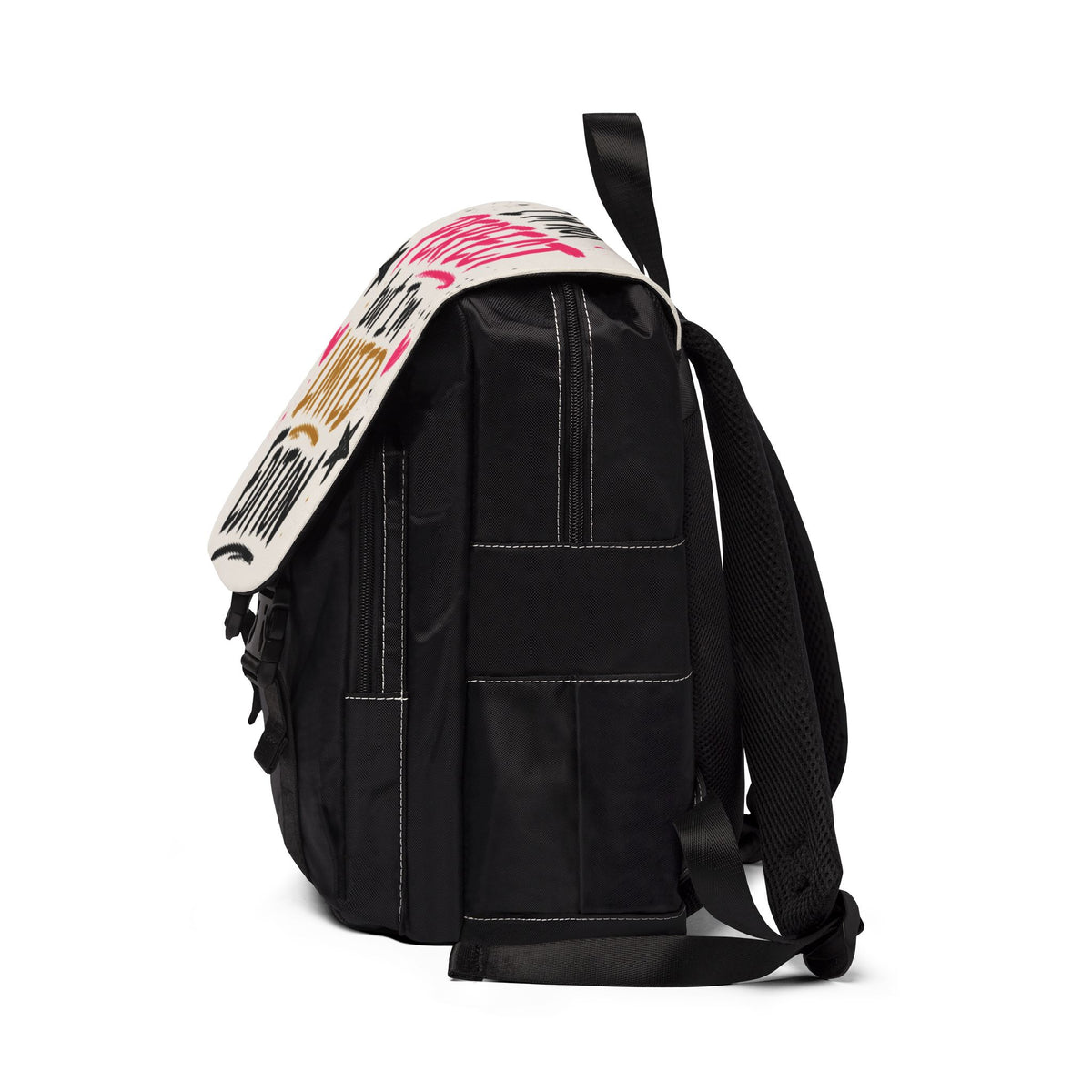 Limited Edition Shoulder Backpack - "Perfect but I'm Limited Edition" Cute Graphic Bag