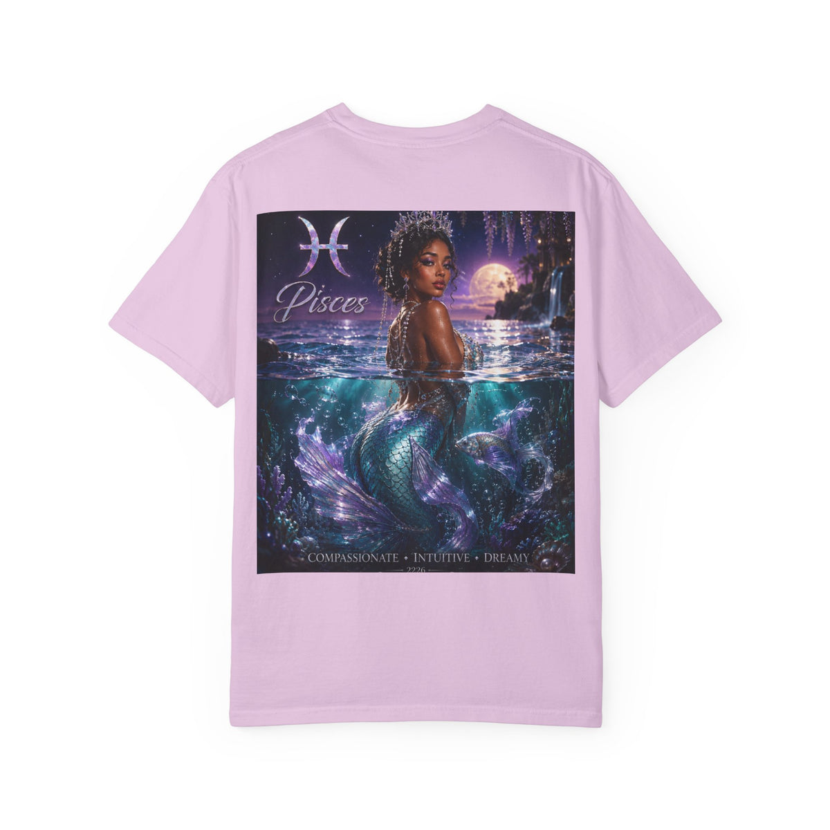 Pisces Mermaid T-Shirt — Zodiac Astrological Tee
