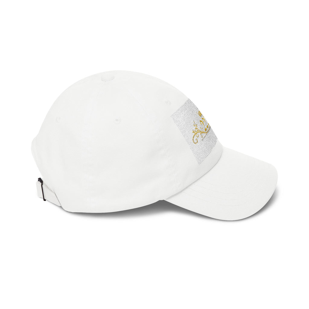 Royal 2226 Dad Cap — Embroidered Gold Crown Baseball Hat