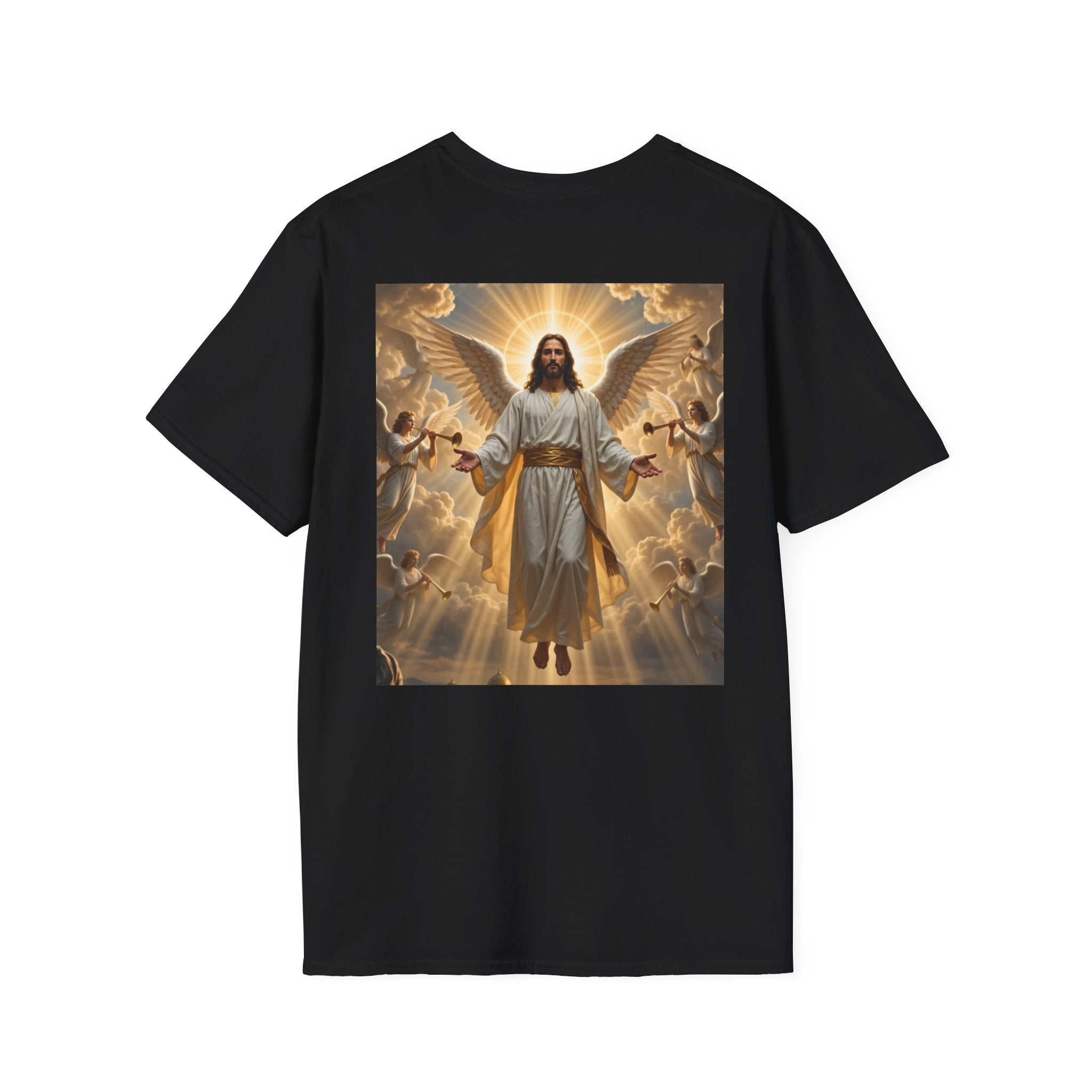 Jesus with Angels T-Shirt — Radiant Christian Faith Tee