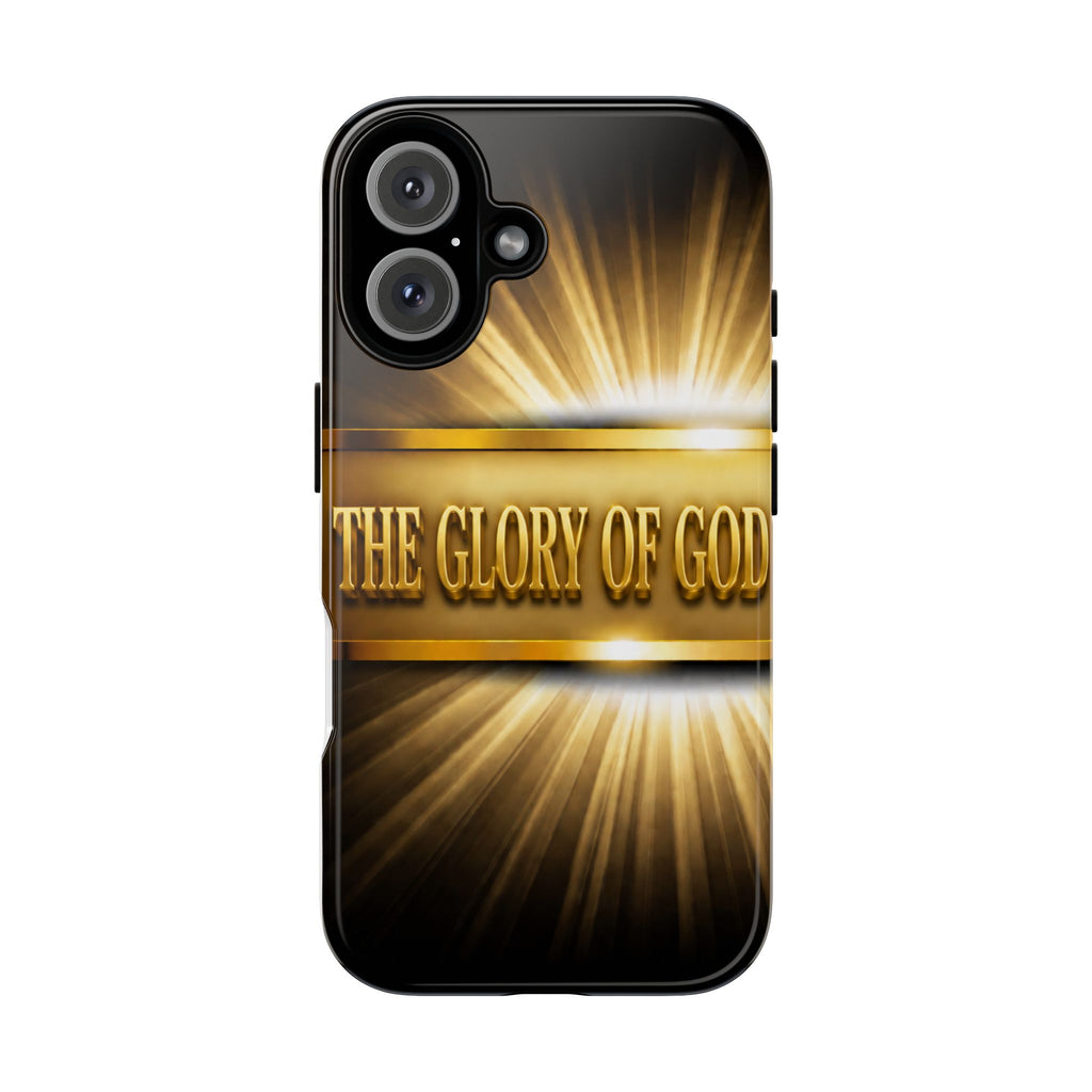 Phone Case — "The Glory of God" Gold Radiant Christian Protective Case