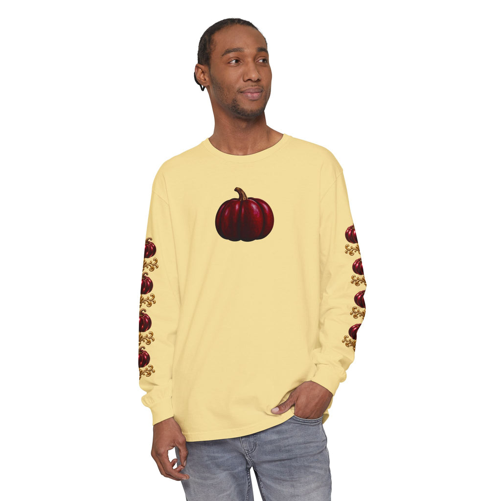 Pumpkin Sleeve Long Sleeve Tee