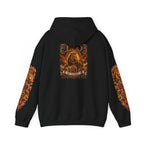 Ornate Lion Hoodie – Regal Baroque Lion Graphic Hooded Sweatshirt