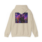 Unicorn Hoodie – Cosmic Rainbow Black Unicorn Pullover