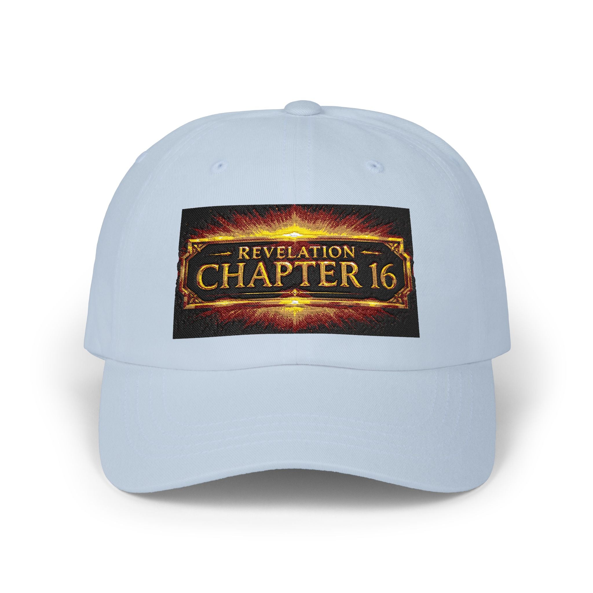 Revelation Chapter 16 Embroidered Dad Cap