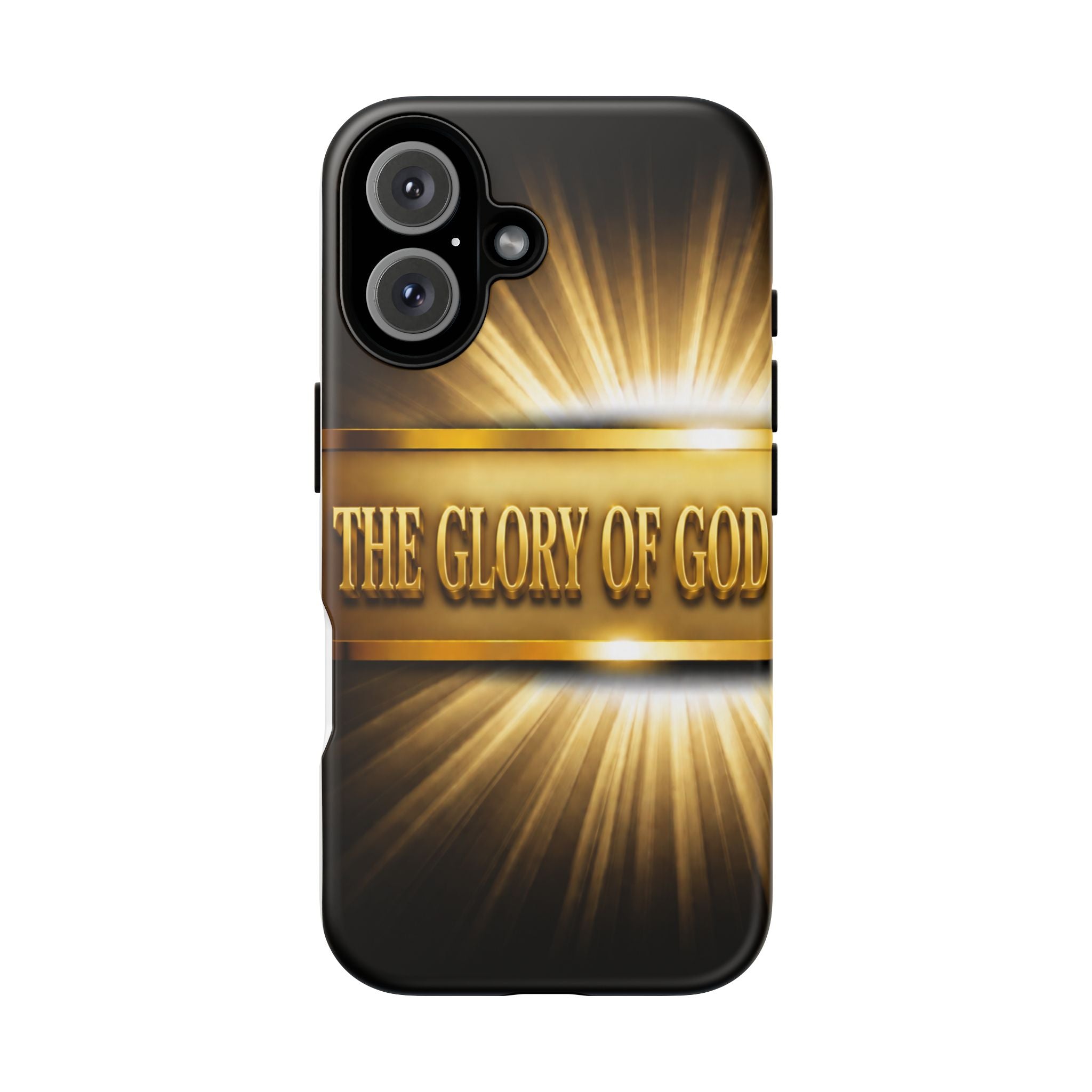 Phone Case — "The Glory of God" Gold Radiant Christian Protective Case