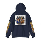 Gemini Zodiac Hoodie — Ornate Twin Constellation Sweatshirt