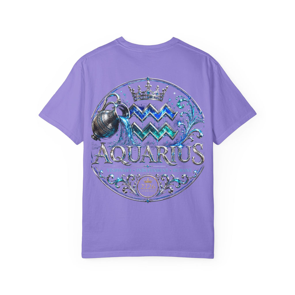 Aquarius Zodiac T-Shirt — Water Bearer Astrology Tee