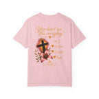 Christian Cross Floral T-Shirt — “You Don’t See This Everyday” Inspirational Tee