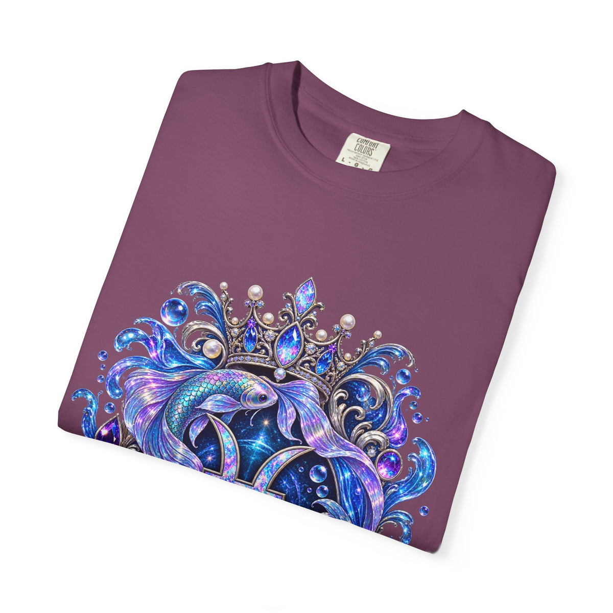 Pisces Mermaid T-Shirt — Zodiac Pisces Symbol Graphic Tee