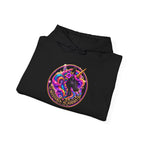 Unicorn Hoodie – Cosmic Rainbow Black Unicorn Pullover
