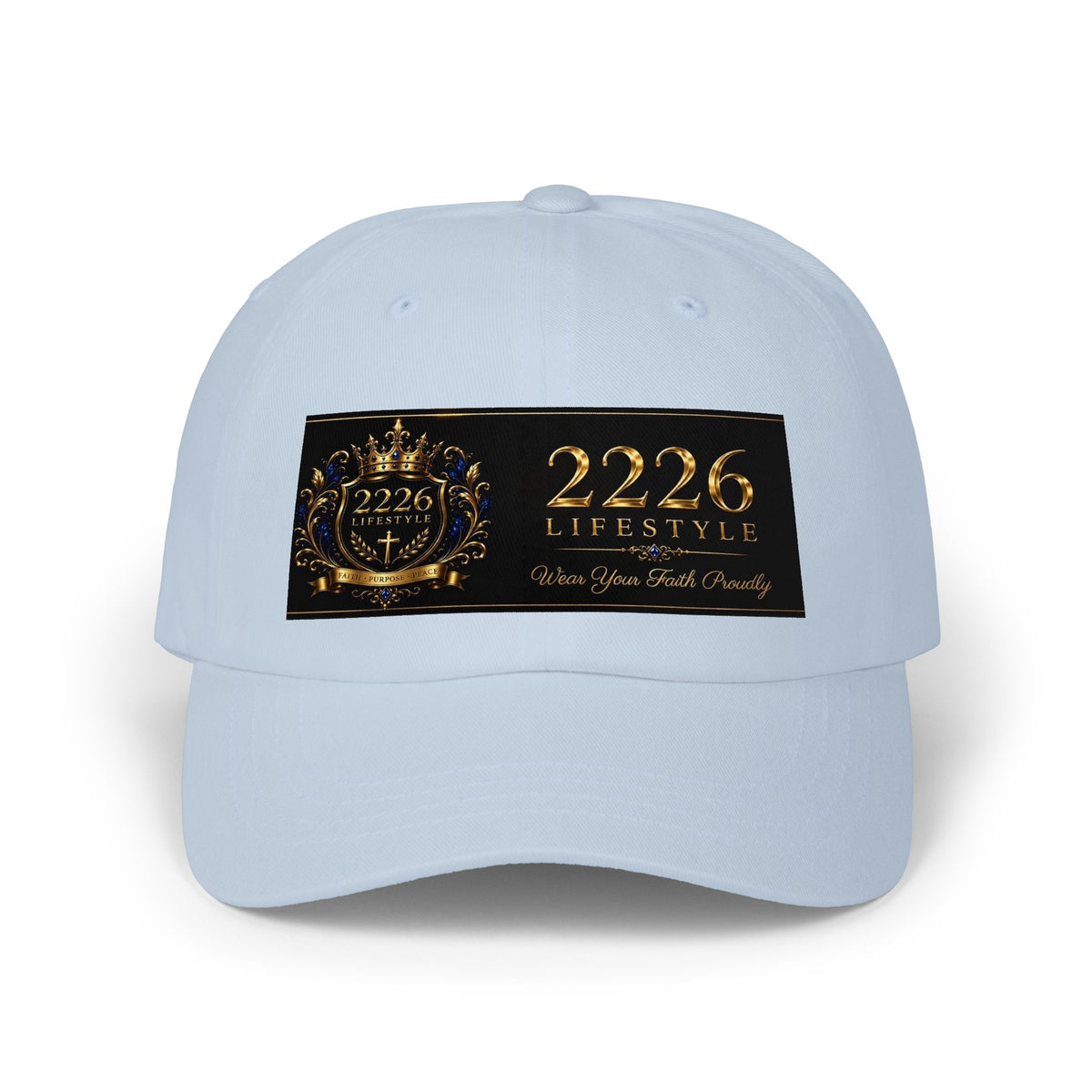 2226 Lifestyle Embroidered Dad Cap — Classic Crest Logo Hat
